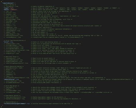 tsconfig.json demystified .